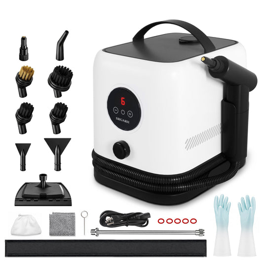 PRIMIORIX® Version 3.0 Handheld Steam Cleaner | 2500ML Large Tank | 1 Hour Non-Stop Cleaning