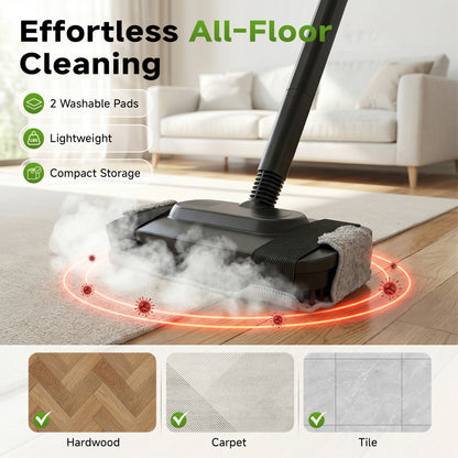 3-Level Adjustable Handle Steam Cleaner