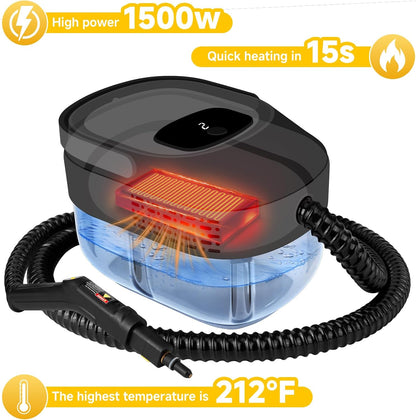 3-Level Adjustable Handle Steam Cleaner