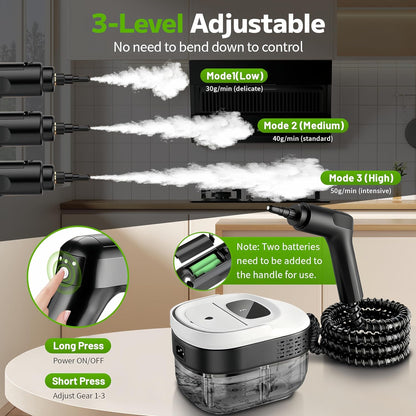 Primiorix Pressurized Handheld Steam Cleaner