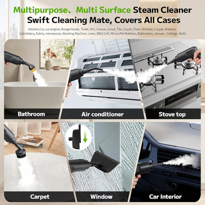 Primiorix Pressurized Handheld Steam Cleaner